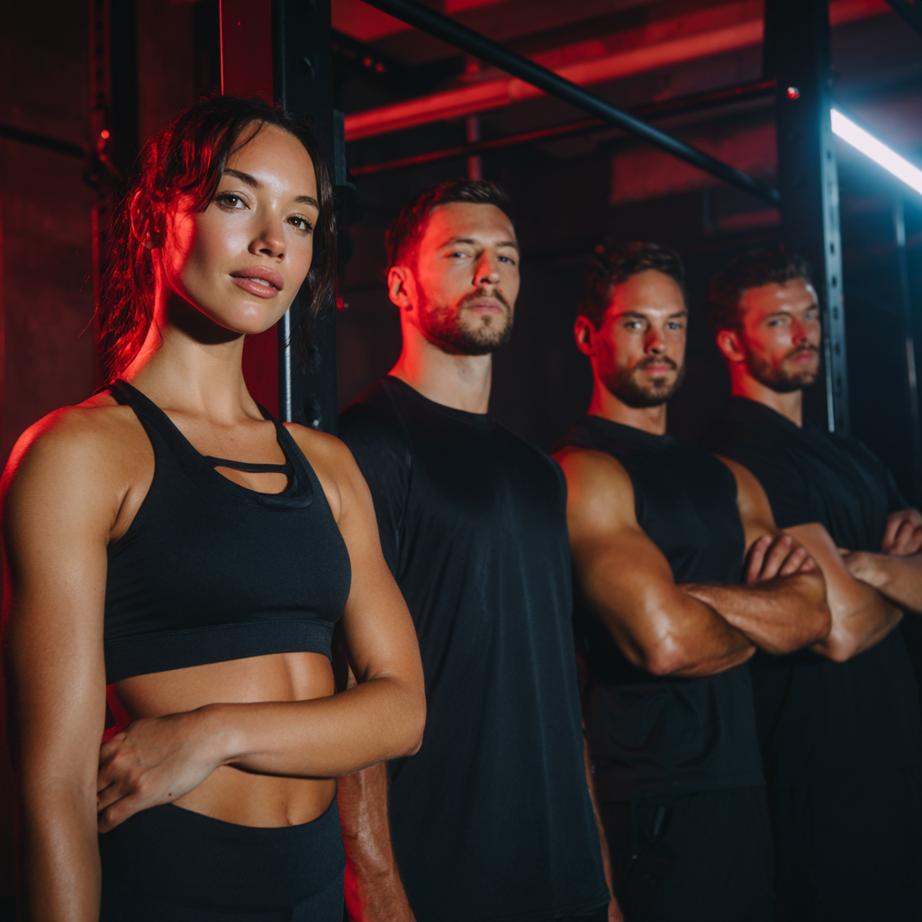 Romanian adults of various ages participating in gentle fitness routine, focusing on building sustainable exercise habits